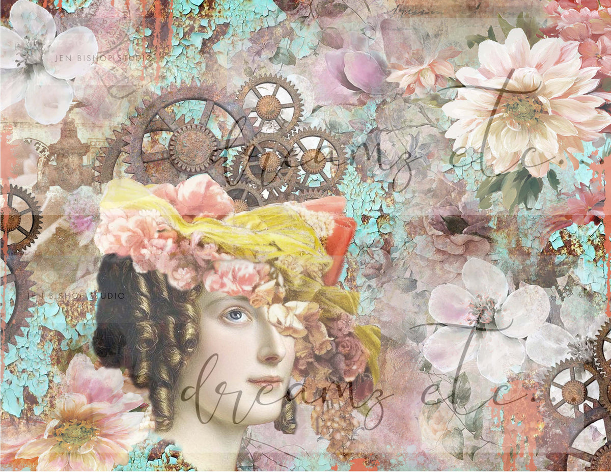 Steampunk Glamour Journal Kit (Bundle) - Digital