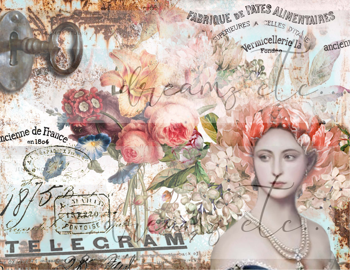 Steampunk Glamour Journal Kit (Bundle) - Digital