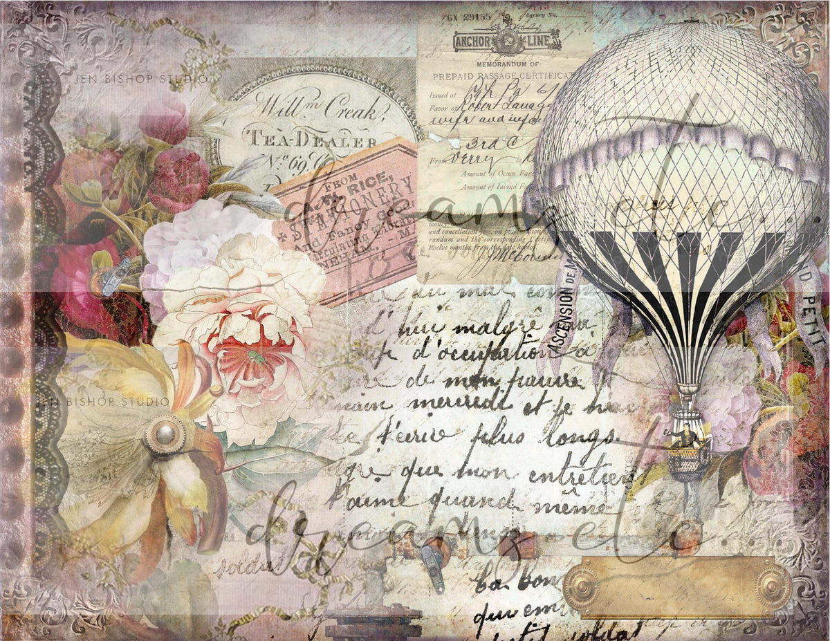 Steampunk Glamour Journal Kit (Bundle) - PHYSICAL KIT