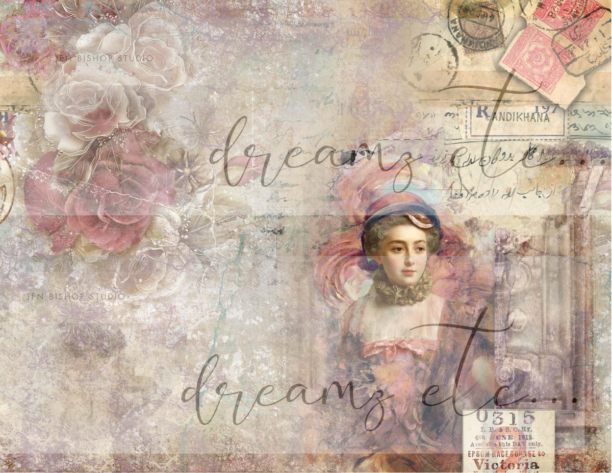 Steampunk Glamour Journal Kit (Bundle) - Digital