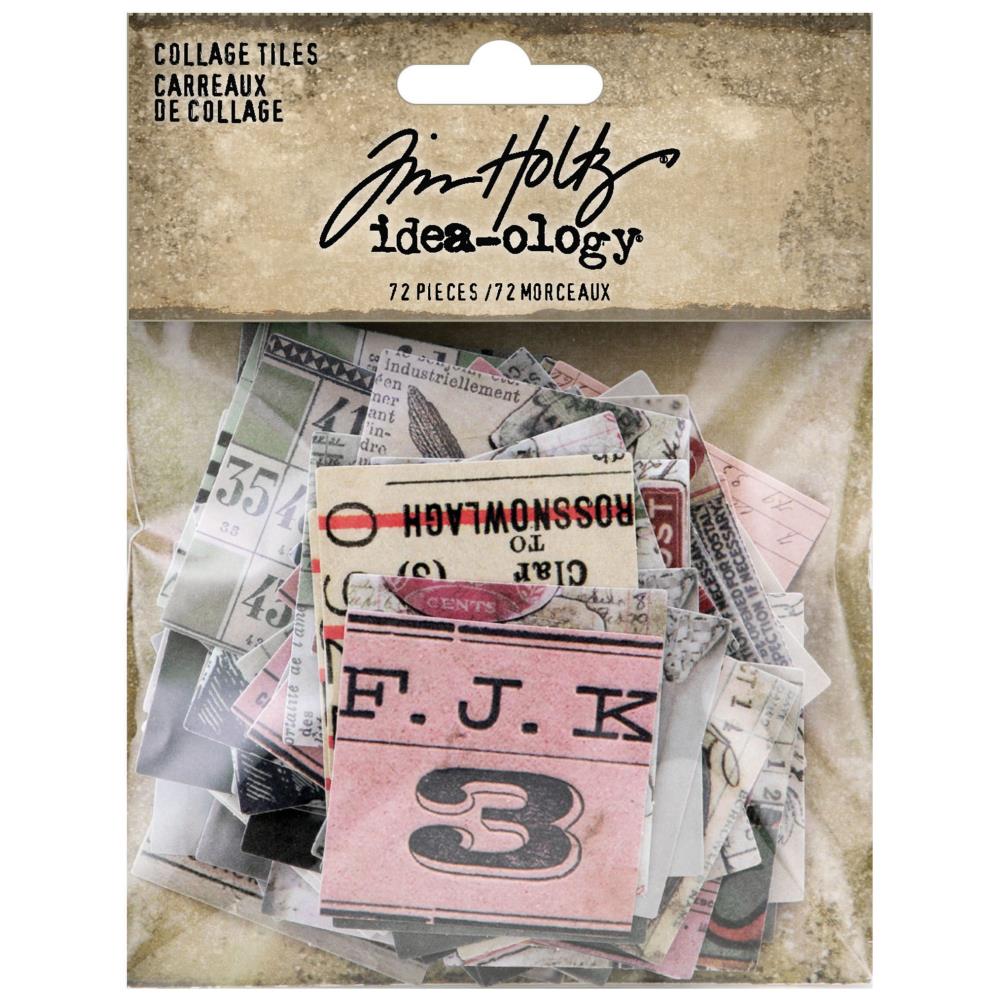 Tim Holtz Idea-Ology Collage Tiles