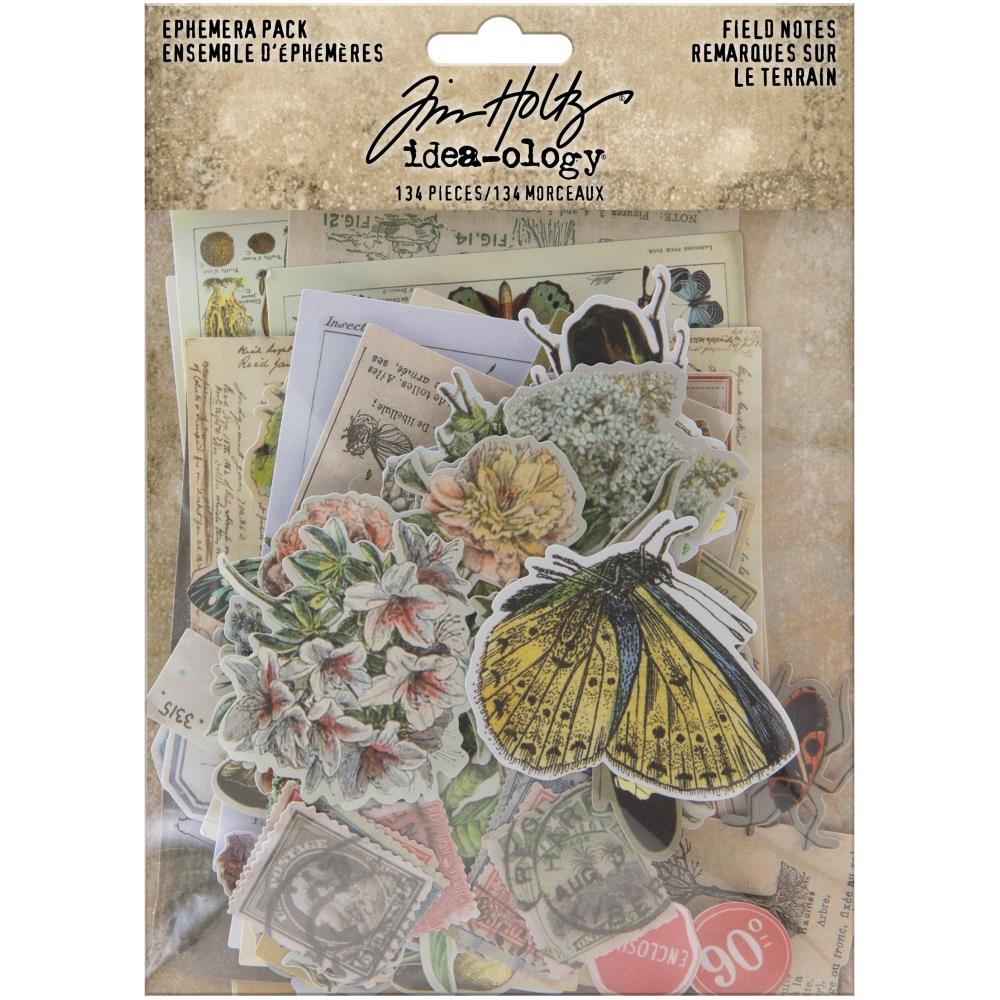 Tim Holtz Idea-ology Fieldnotes Ephemera