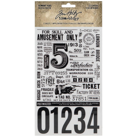 Tim Holtz Idea-Ology Remnant Rubs