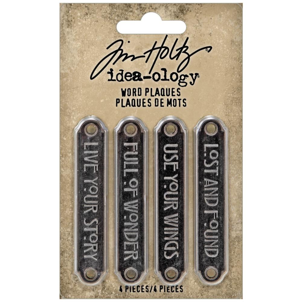 Tim Holtz Idea-Ology Word Plaques