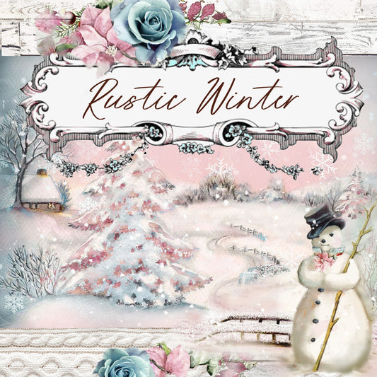 RUSTIC WINTER - Digital Journal Kit - Bundle Pack