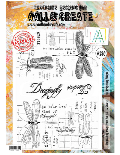 AALL & CREATE - On Dragonfly Wings - #230 - A4