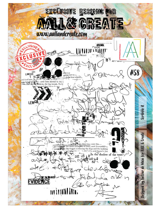 AALL & CREATE - Scribble It - #58 - A4