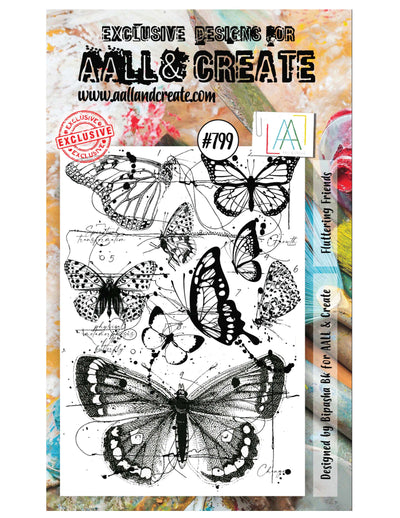 AALL & CREATE - Fluttering Friends - #799 - A6