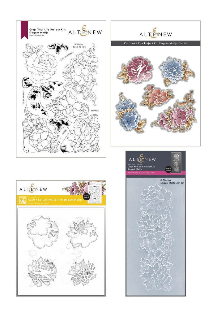 Altenew - Craft Your Life Project Kit: Elegant Motifs