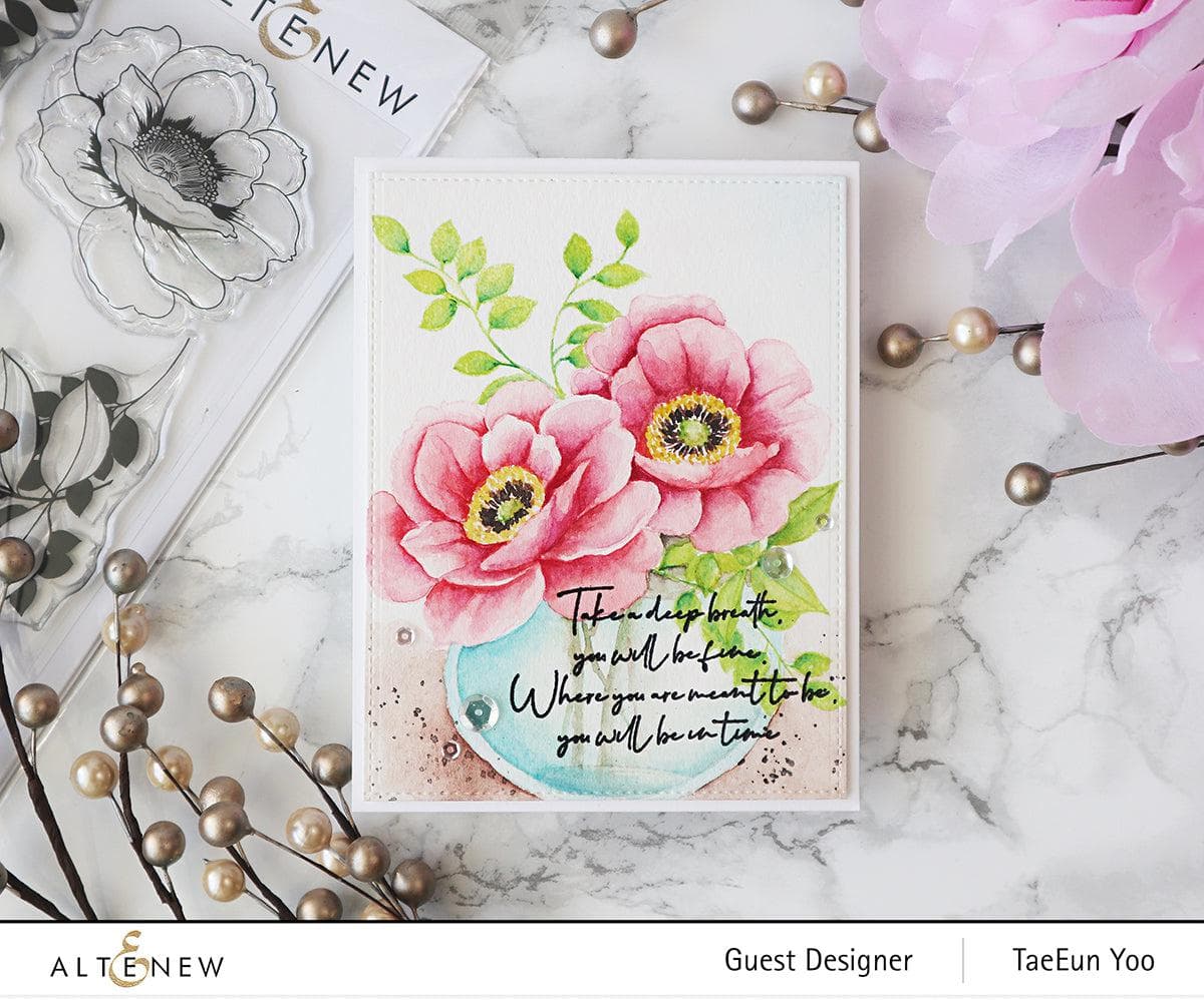 Altenew - Wallpaper Art Stamp