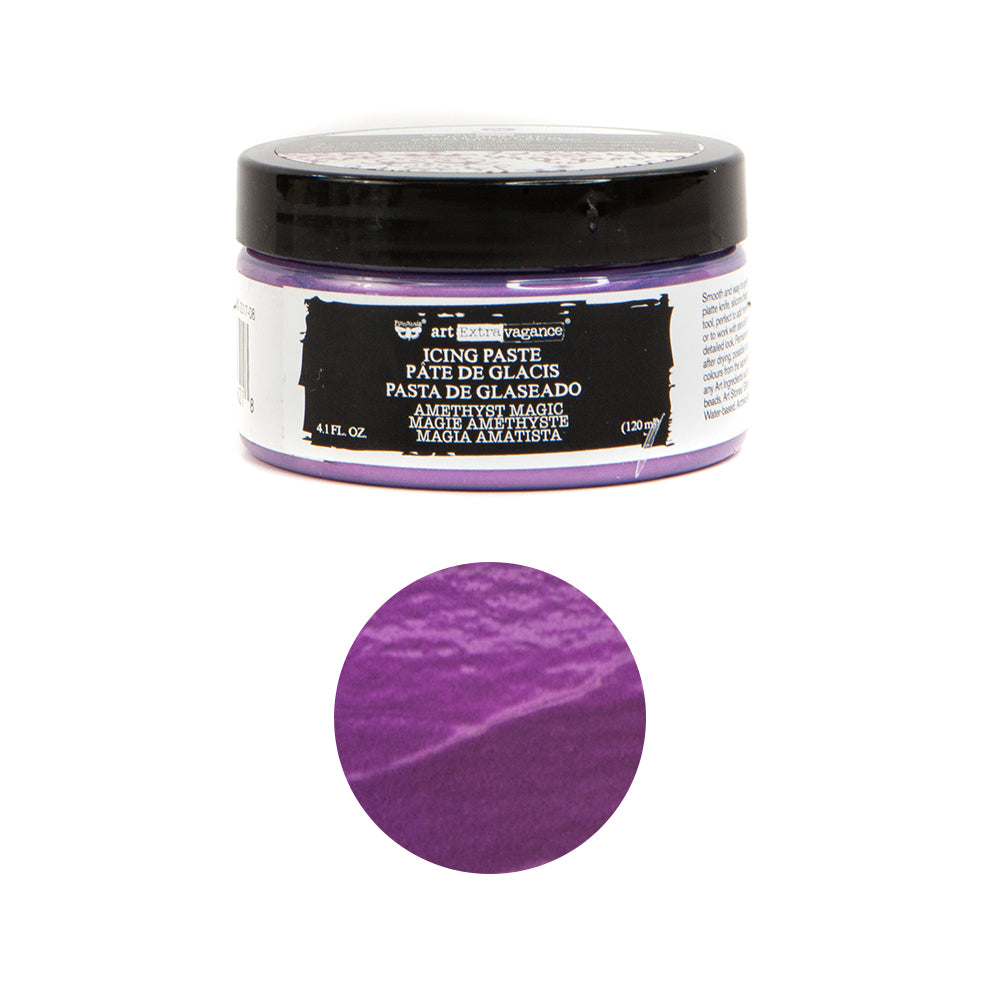 Finnabair Art Extravagance Icing Paste - AMETHYST MAGIC