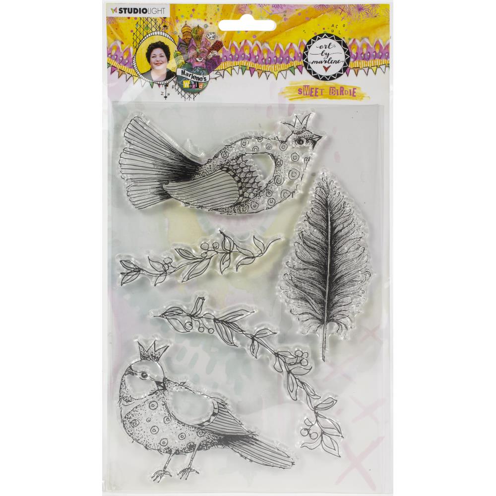 Studio Light Marlene's World Clear Stamp - Sweet Birdie Nr. 64