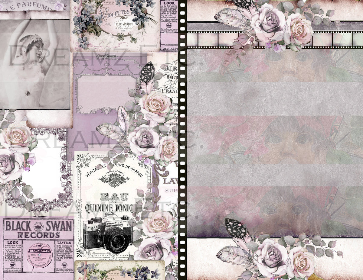 Black Swan - Digital Journal Kit - Bundle Pack
