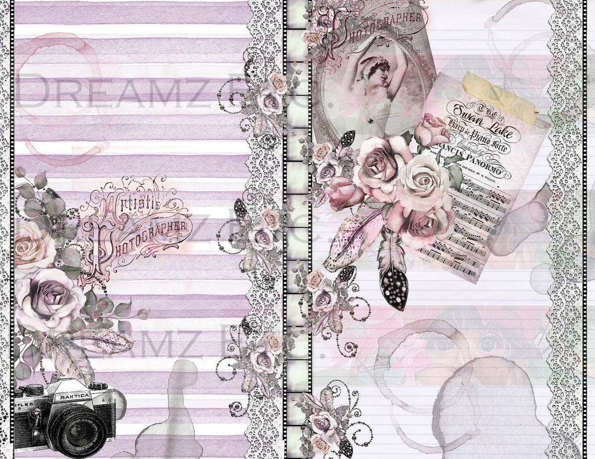 Black Swan - Digital Journal Kit - Bundle Pack