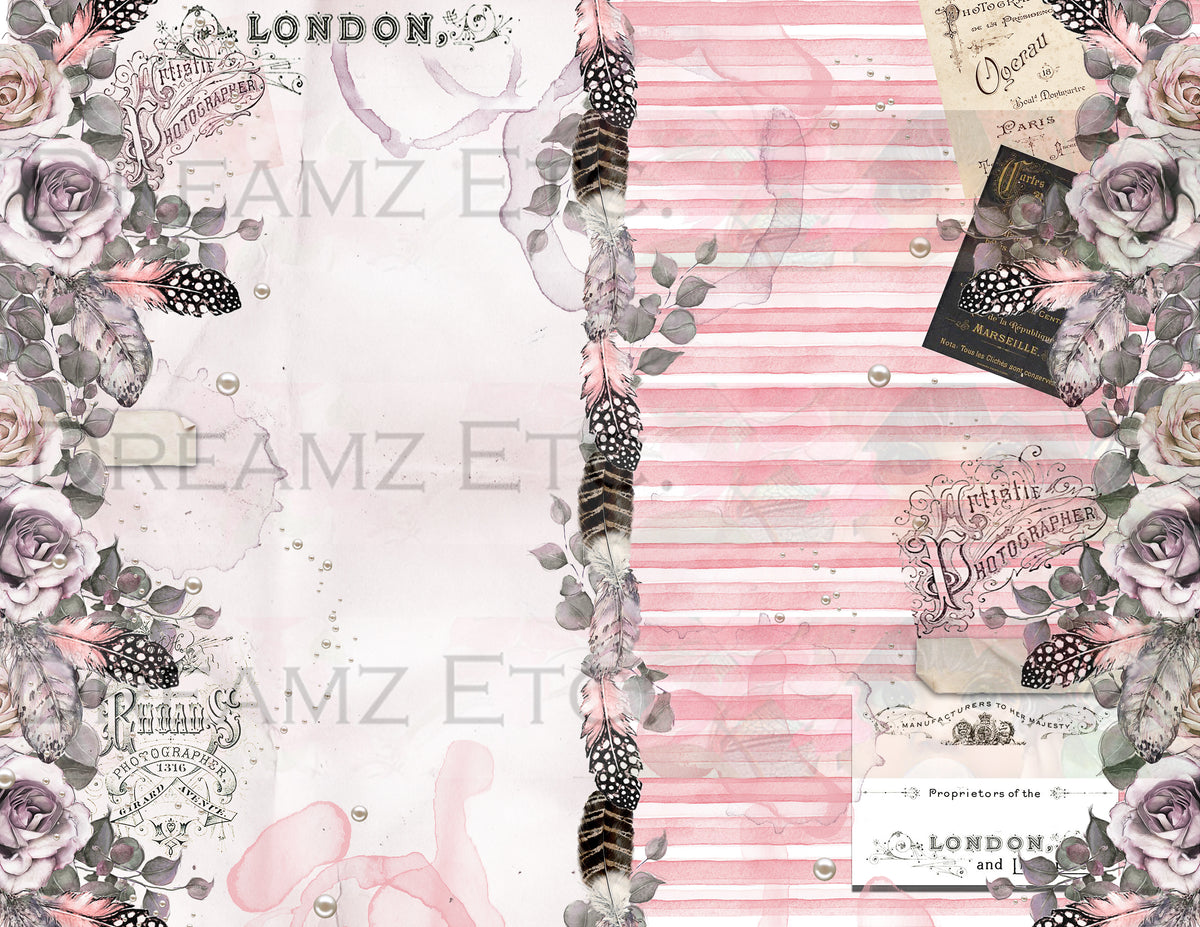 Black Swan - Digital Journal Kit - Bundle Pack
