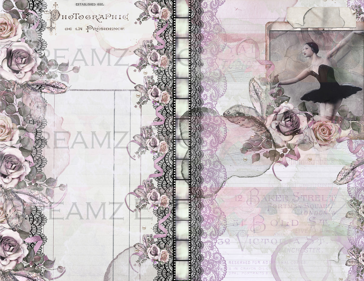 Black Swan - Digital Journal Kit - Bundle Pack