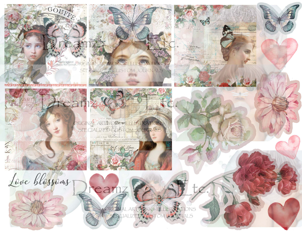 Love Blossoms Digital Collection