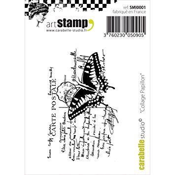 Carabelle Studio Cling Stamp Small - Butterfly Collage