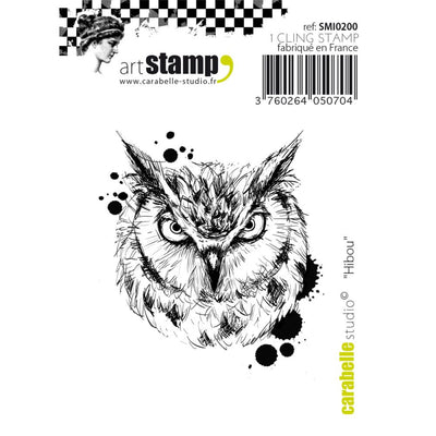 Carabelle Studio Cling Stamp Small - Owl
