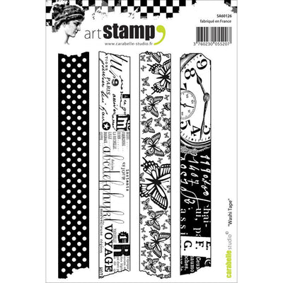 Carabelle Studio Cling Stamp A6 - "Washi Tape"
