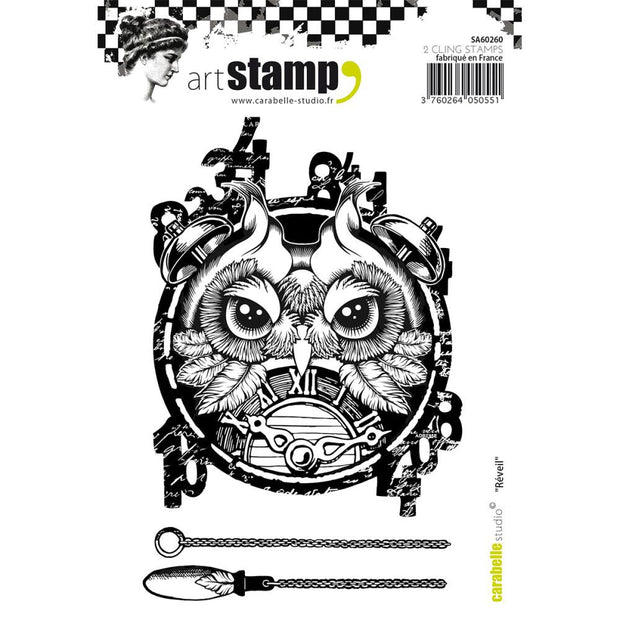 Carabelle Studio Cling Stamp - Alarm Clock - A6 *