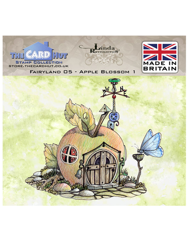 NEW! Fairyland - Apple Blossom 1 - Card Hut by Linda Ravenscroft