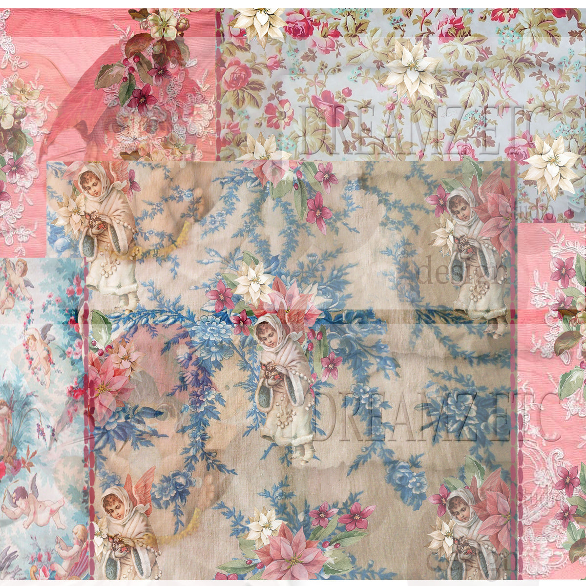 Christmas Remnants - Digital Journal Kit - Bundle Pack