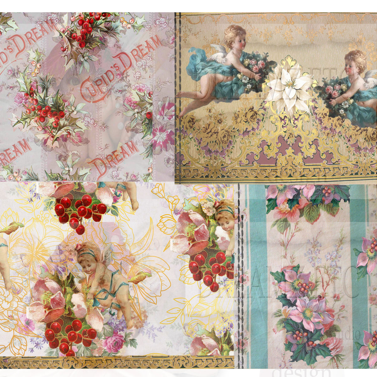 Christmas Remnants - Digital Journal Kit - Bundle Pack