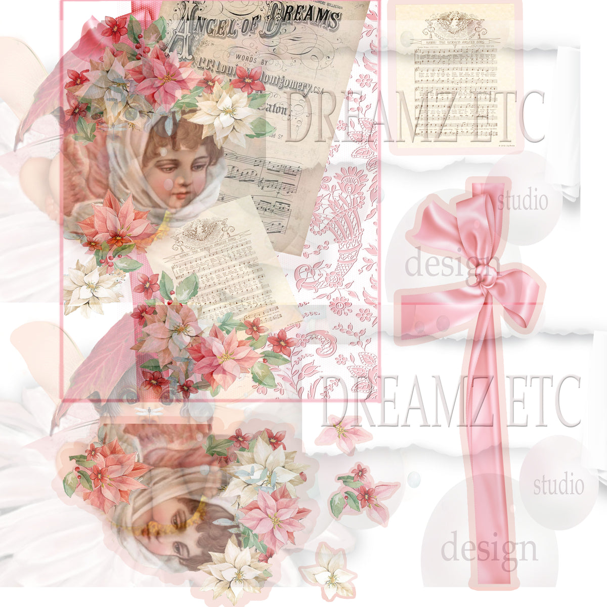Christmas Remnants - Digital Journal Kit - Bundle Pack