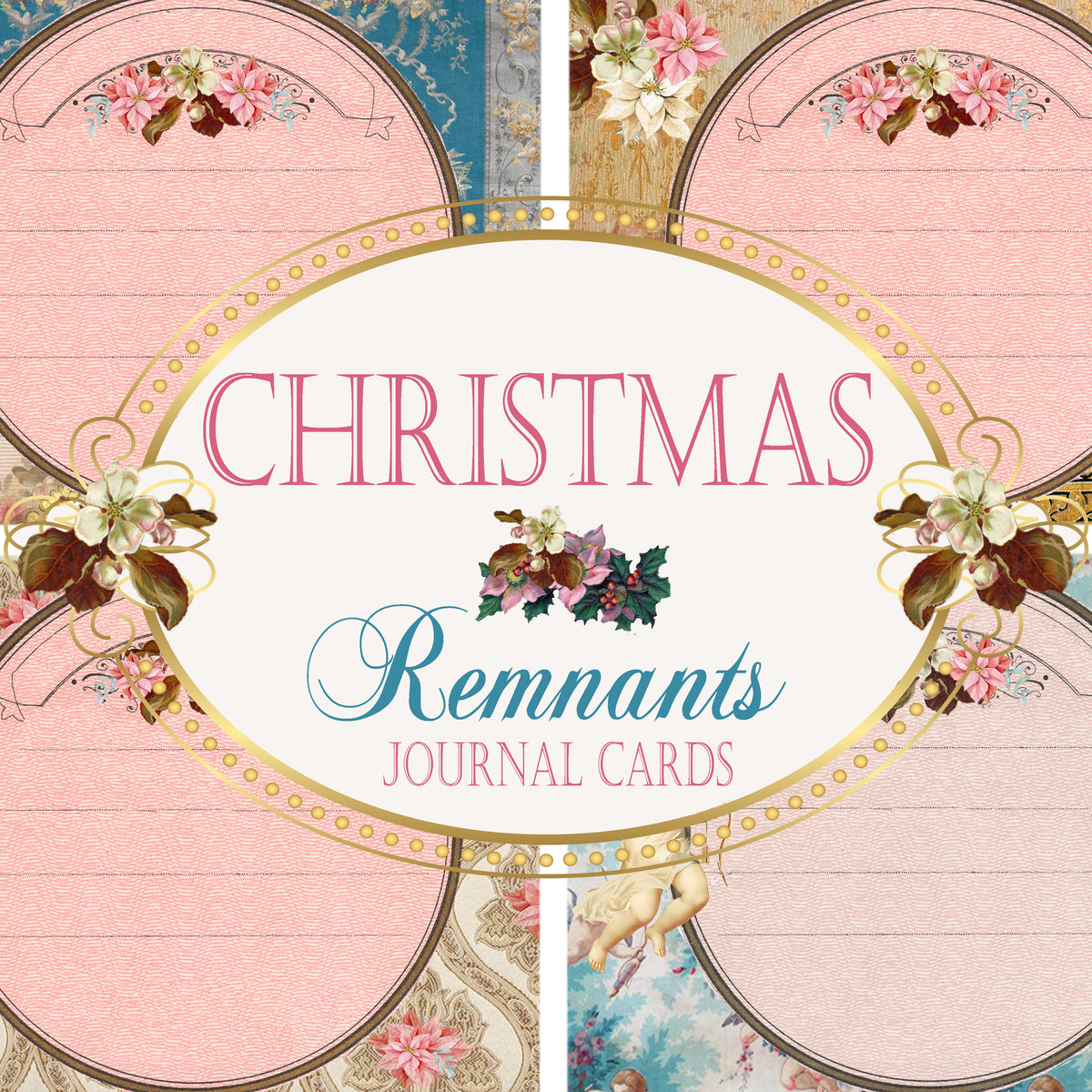 Christmas Remnants - Digital Journal Kit - Bundle Pack