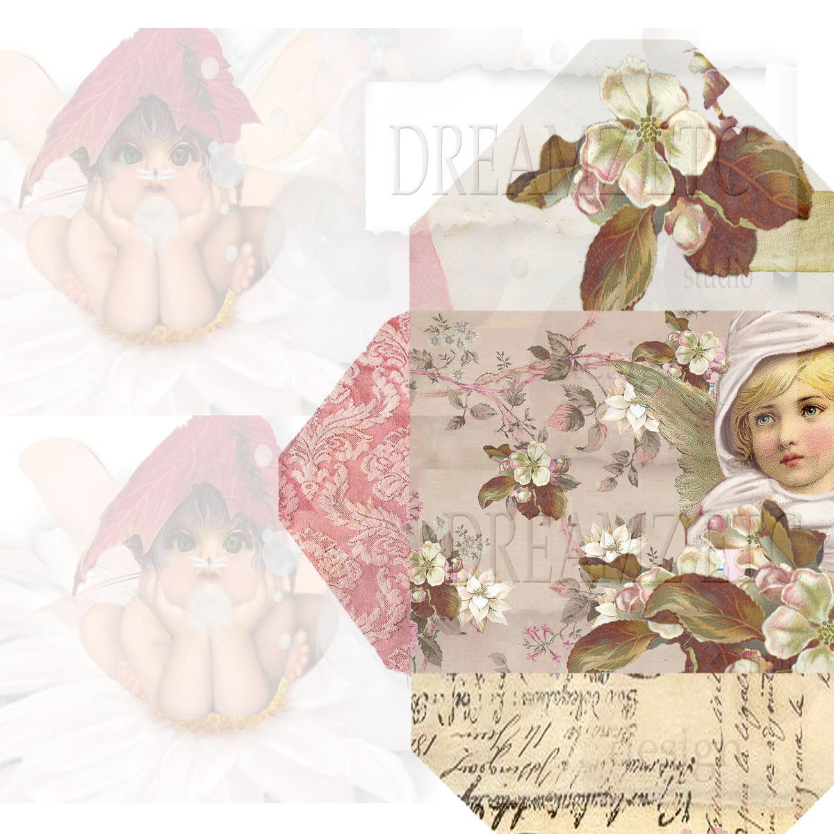 Christmas Remnants - Digital Journal Kit - Bundle Pack