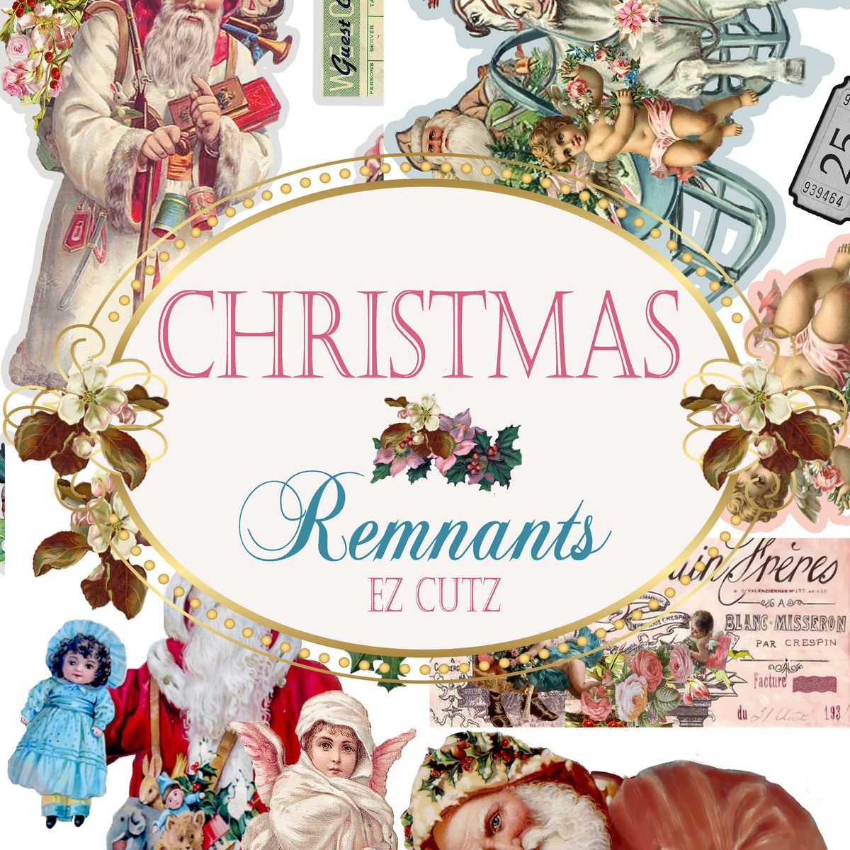 Christmas Remnants - Digital Journal Kit - Bundle Pack