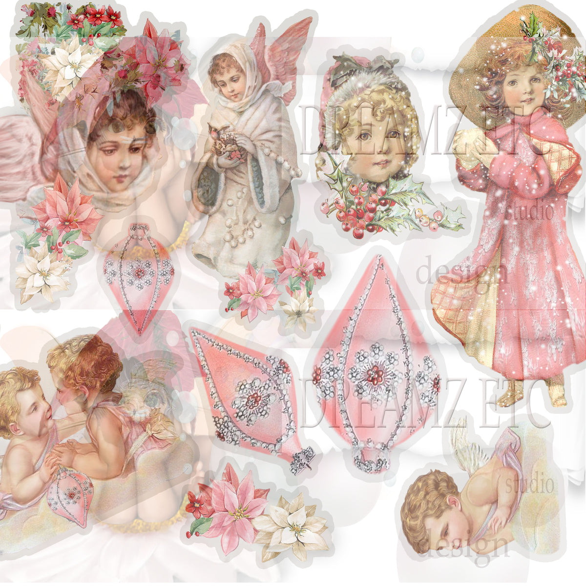 Christmas Remnants - Digital Journal Kit - Bundle Pack