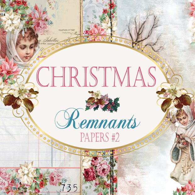 Christmas Remnants - Digital Journal Kit - Bundle Pack