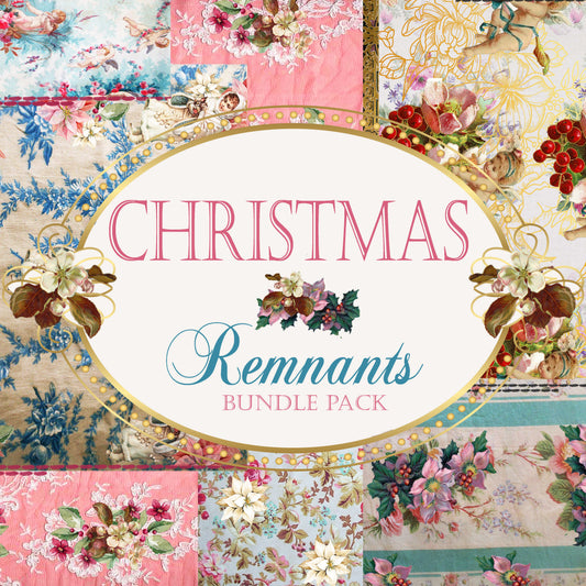 Christmas Remnants - Digital Journal Kit - Bundle Pack