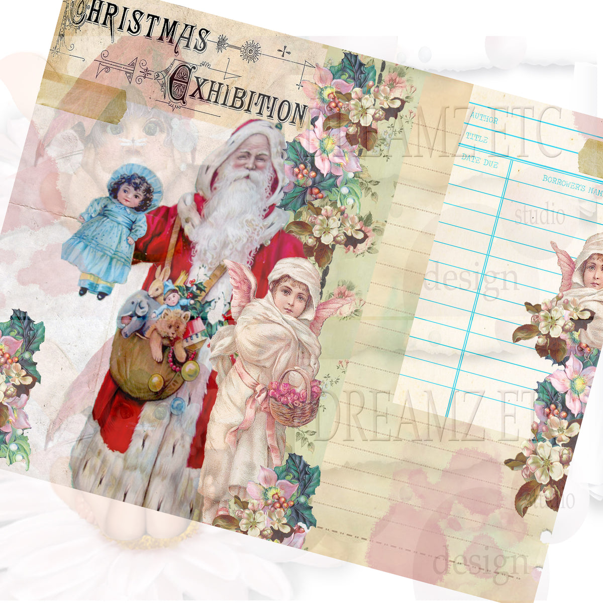 Christmas Remnants - Digital Journal Kit - Bundle Pack