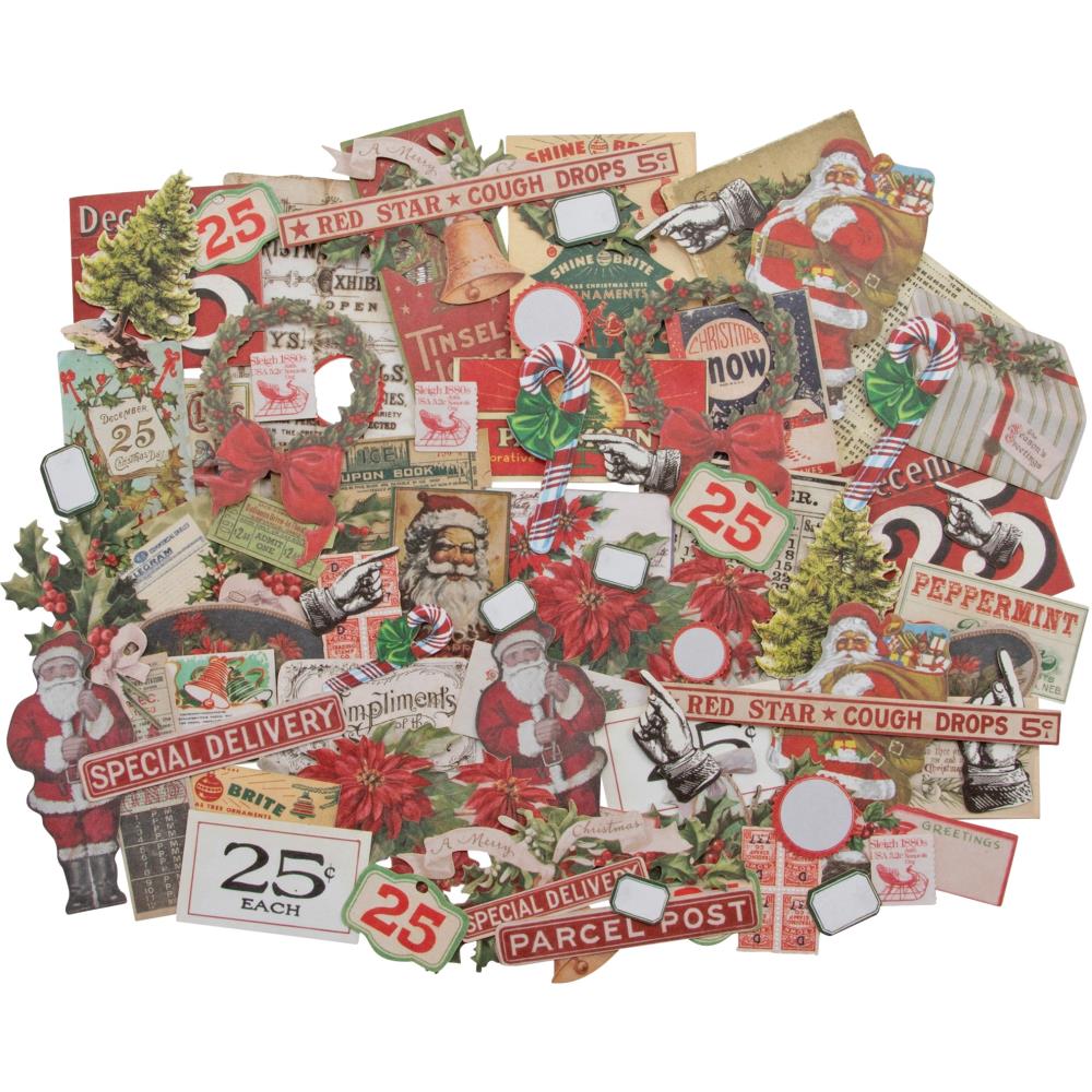 Tim Holtz - Idea-ology - Snippets Tiny Die-Cuts - Christmas