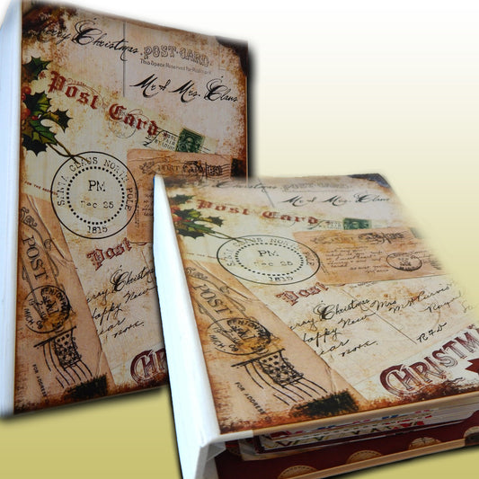 Hand-crafted Spiral Bound Christmas Album