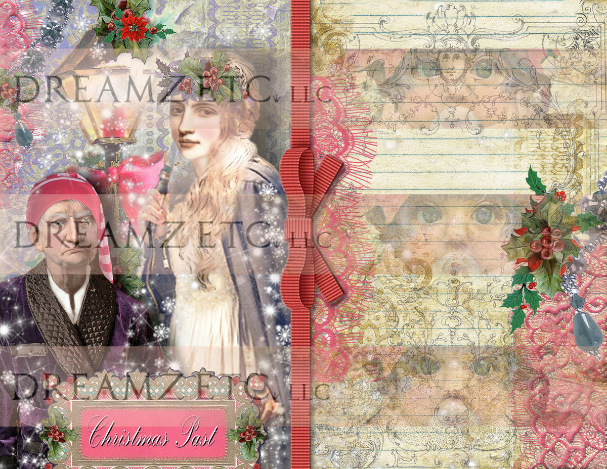 Christmas Carol Digital Collection - Paper Pack 2