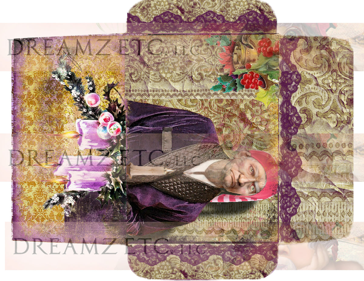 Christmas Carol Digital Collection - Envelopes