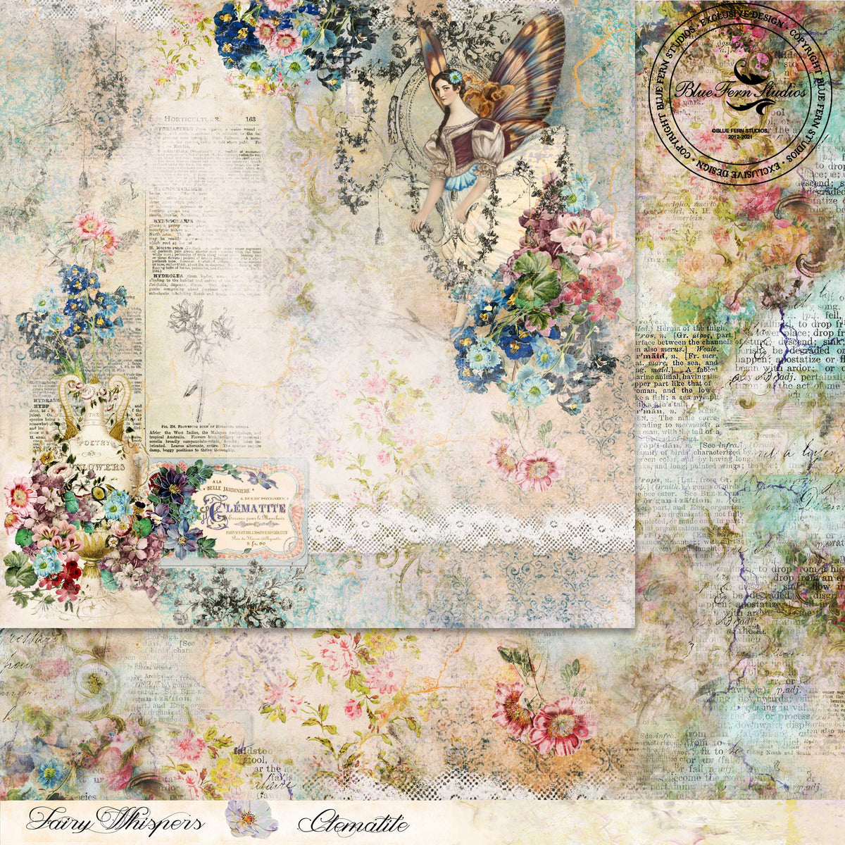Fairy Whispers 12x12 Paper Pack - NOW SHIPPING
