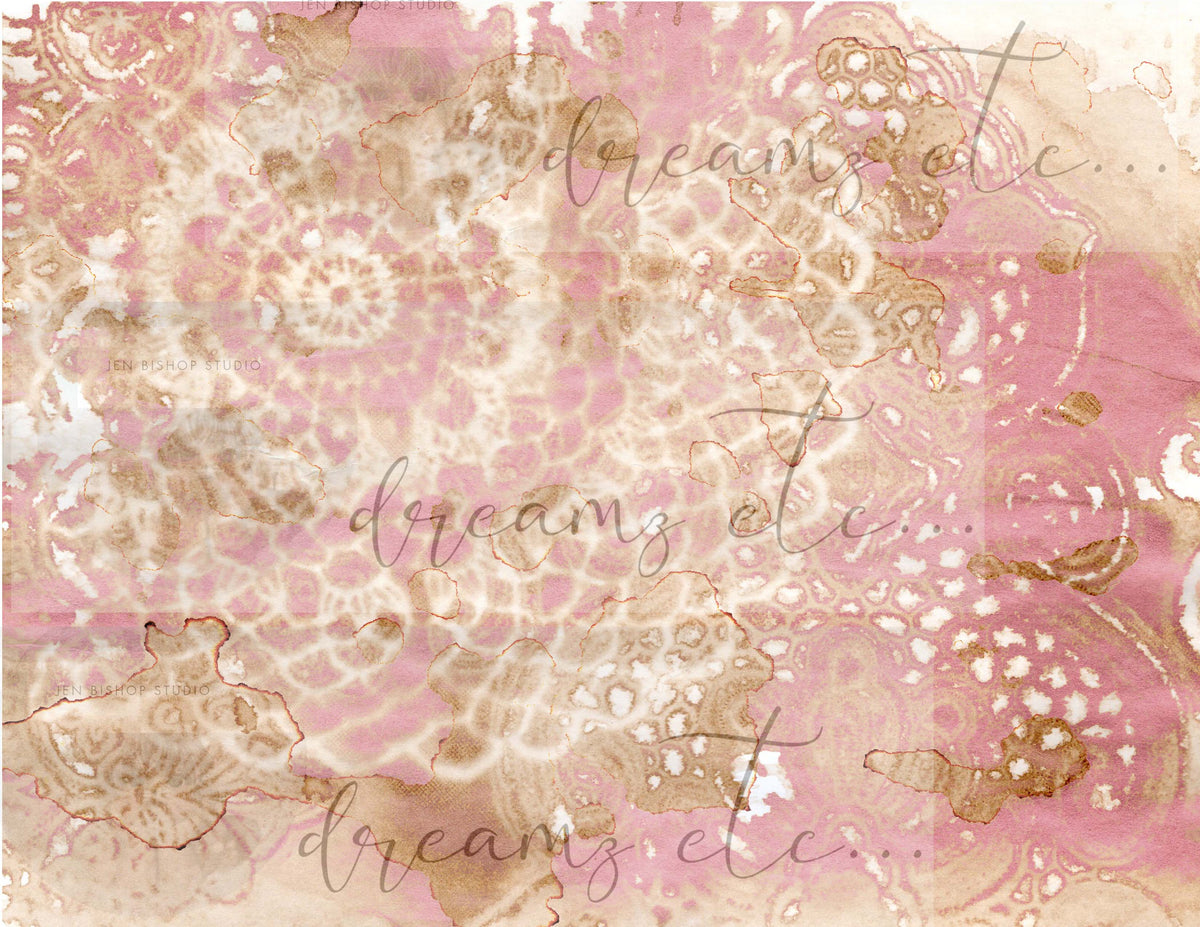 Vintage Stained Papers & Receipts (Bundle) - Digital
