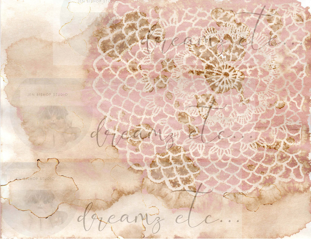 Vintage Stained Papers & Receipts (Bundle) - Digital