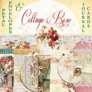Cottage Rose Digital Paper Collection - Envelopes & Journal Cards