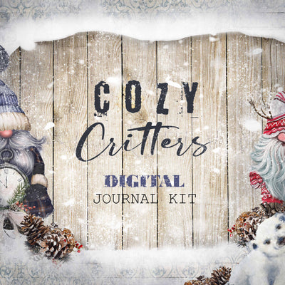 Cozy Critters - DIGITAL Journal Kit - Bundle Pack