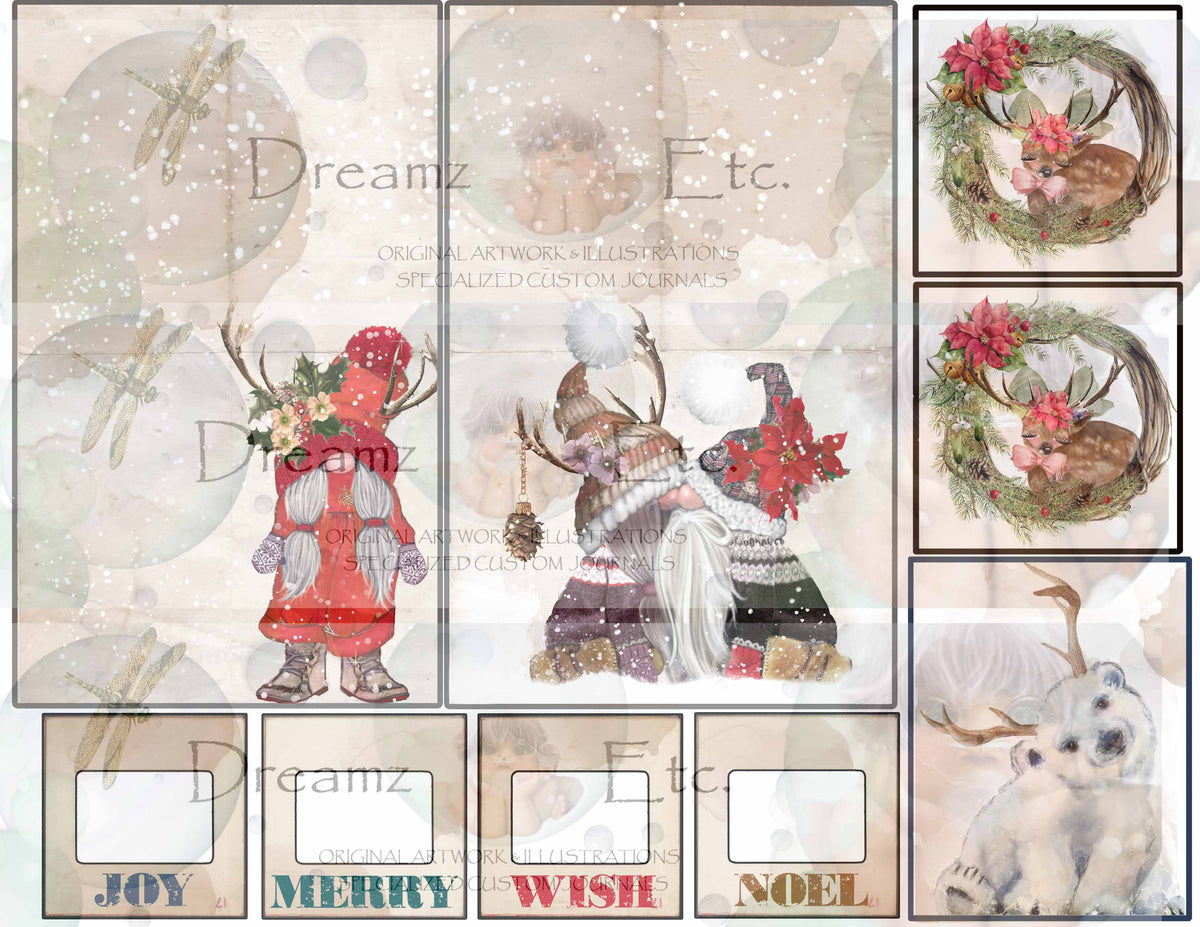 Cozy Critters - DIGITAL Journal Kit - Bundle Pack