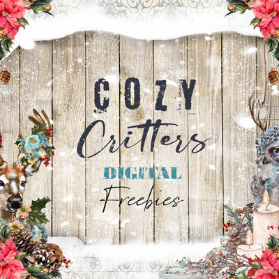 Cozy Critters - DIGITAL FREEBIES