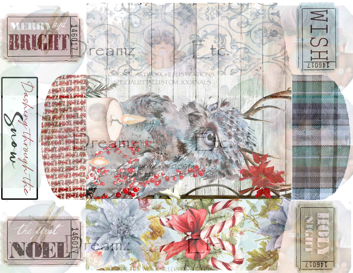 Cozy Critters - DIGITAL Journal Kit - Bundle Pack