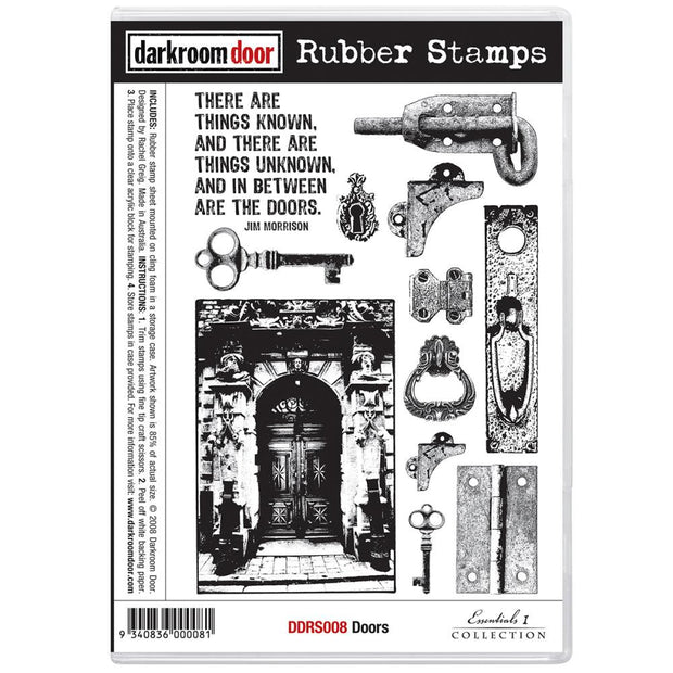 Darkroom Door Cling Stamps - NEW! - Doors