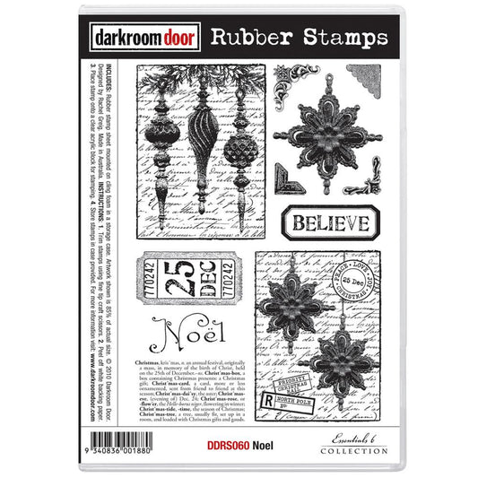 Darkroom Door Cling Stamps - NEW! - Noel